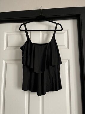 Liz Claiborne Layered Tankini Top